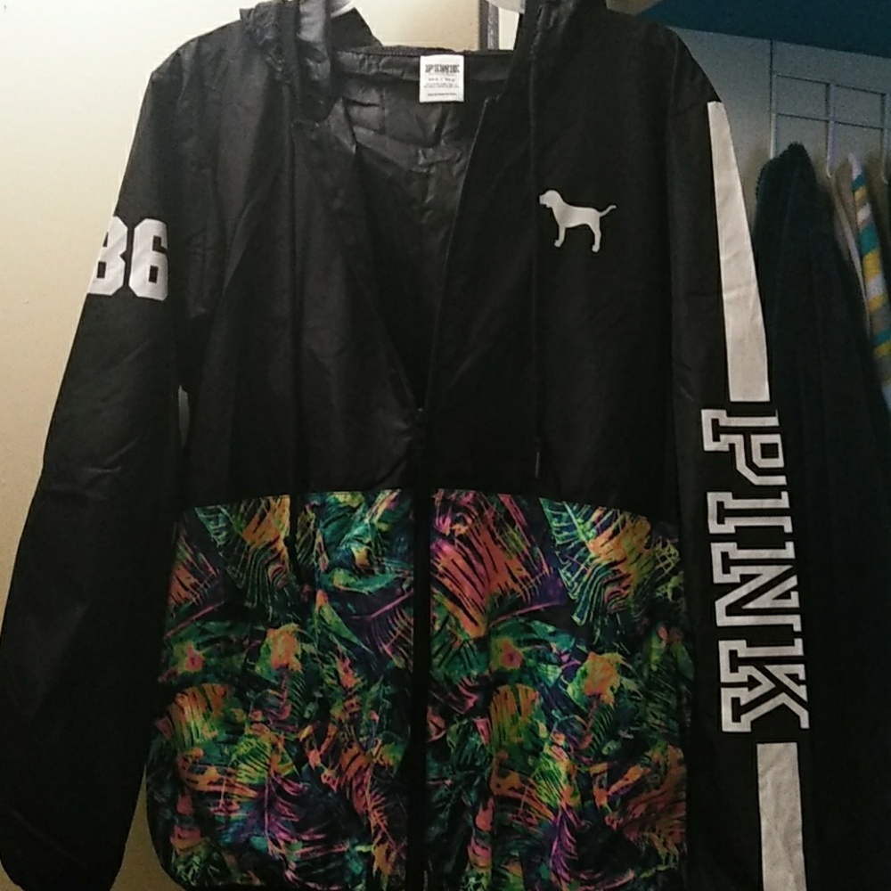 Pink Victoria's secret anorak